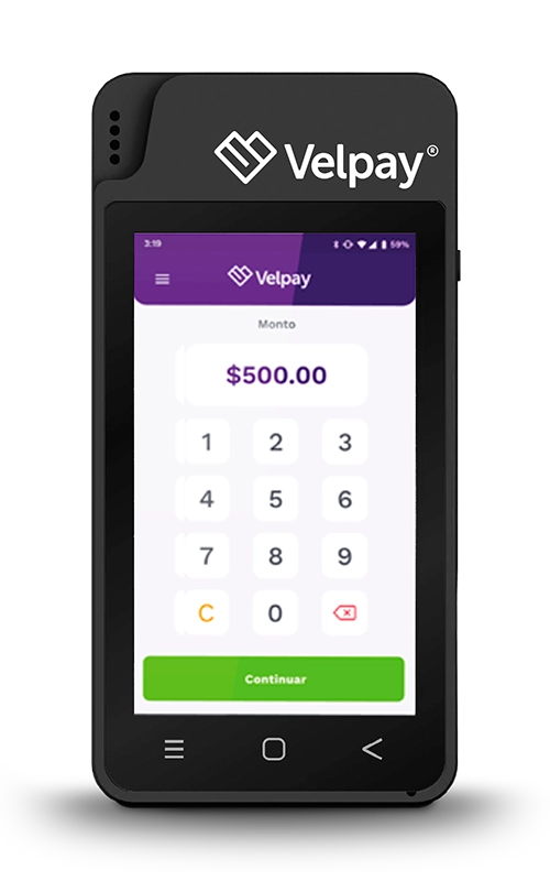 La terminal inteligente Velpay Motion